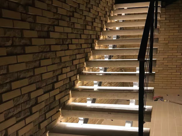 lighting Stairs in this way
